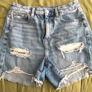 American Eagle Mom style Jean Shorts